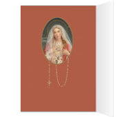 宗教ヴァージンマリーカトリックヴィンテージ (内側 (左))