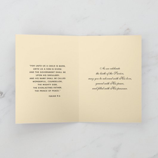 宗教ヴァージンメアリーイエスinマンガーエンジェルス シーズンカード (内部)