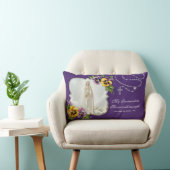 宗教ヴァージンメアリーファティマロザリーカトリック ランバークッション (椅子)