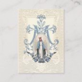 宗教ヴァージンメアリーモディラル祈りの言葉 プレイスカード (正面)