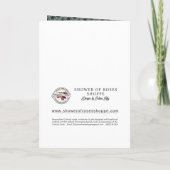 宗教ヴァージンメアリー前提誕生日 カード (裏面)