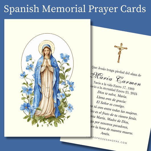 宗教ヴァージンメアリー葬儀記念祈りの言葉