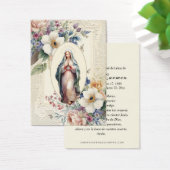 宗教ヴァージンメアリー葬儀記念祈りの言葉 (デスク)