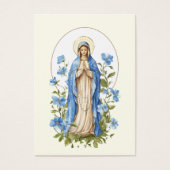 宗教ヴァージンメアリー葬儀記念祈りの言葉 (正面)