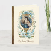 宗教ヴァージンメリーイエスカトリック同情カード カード (正面)