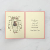 宗教ヴァージンメリーイエスカトリック母の日 シーズンカード (内部)