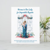 宗教ヴァージンメリーイエズアンジェルズカトリック祈りの言葉 (スタンド正面)