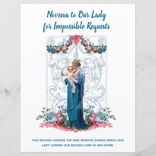 宗教ヴァージンメリーイエズアンジェルズカトリック祈りの言葉 (正面)