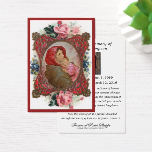 宗教ヴァージンメリーイエズ葬式カトリック (デスク)