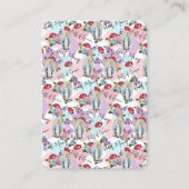 宗教ヴァージンメリーカトリック祈りの言葉メモリア プレイスカード (正面)