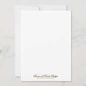 宗教ヴァージンメリーマルキュレートハートヴィンテージ サンキューカード (裏面)