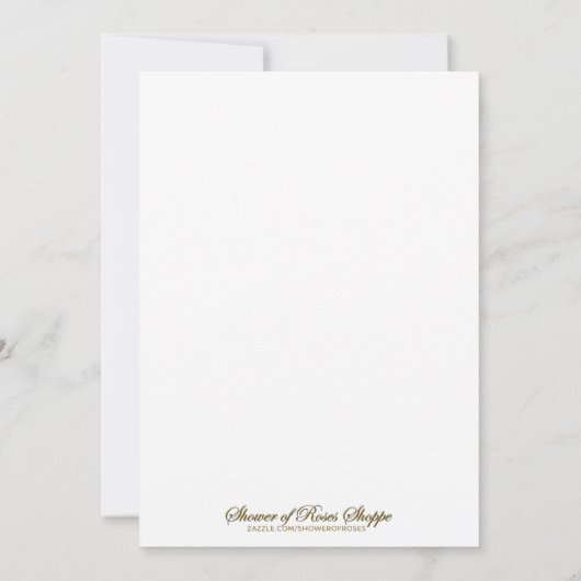 宗教ヴァージンメリーマルキュレートハートヴィンテージ サンキューカード (裏面)