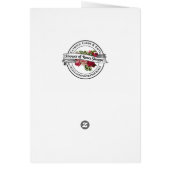 宗教ヴィンテージ聖ハートオブイエズス祈りの言葉 (裏面)