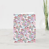 宗教ヴィンテージ賛美ヴァージンメアリーイエスバラ カード (正面)