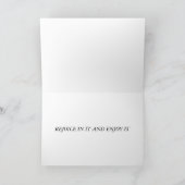 宗教上のグリーティングカード カード (内部)