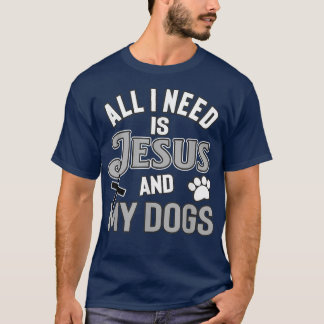 宗教上のペットの飼い主はイエスと私の仕事 Tシャツ