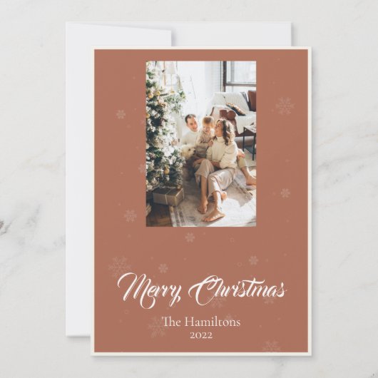 宗教上のメリークリスマスフォトカード 招待状 (裏面)
