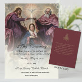 宗教上のメリーマザーズの日を祝う 招待状