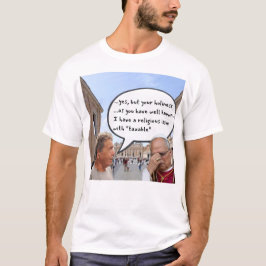 宗教上の問題があります Tシャツ