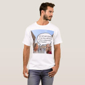 宗教上の問題があります Tシャツ (正面フル)