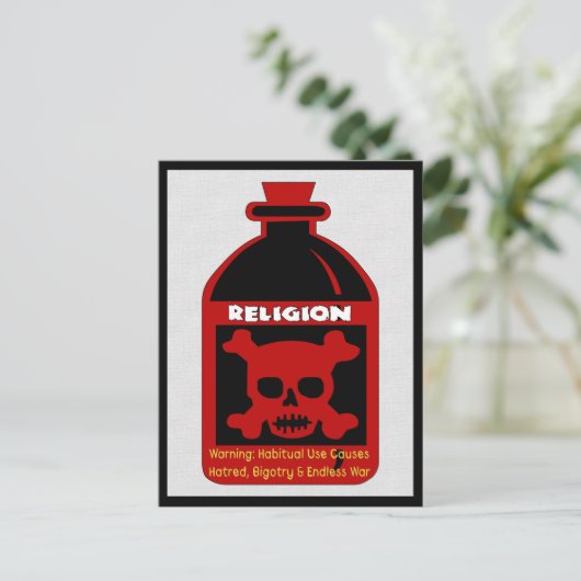 宗教上の毒 ポストカード (スタンド正面)