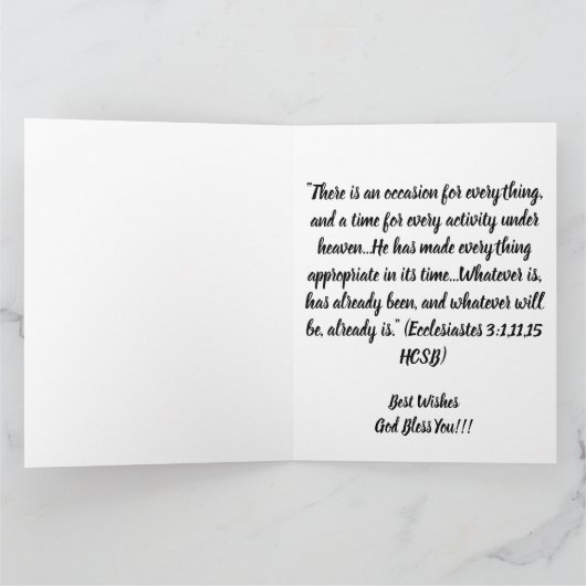 宗教上の カード (内部)