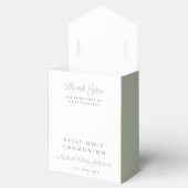 宗教交配少年セージ緑の最初の聖餐式 フェイバーボックス (オープン)