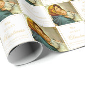 宗教伝統的ヴァージンマリア&イエスカトリック ラッピングペーパー (ロールコーナー)