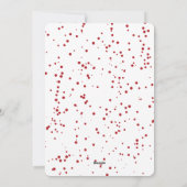 宗教信じエレガントのクリスマスの写真の枠 シーズンカード (裏面)