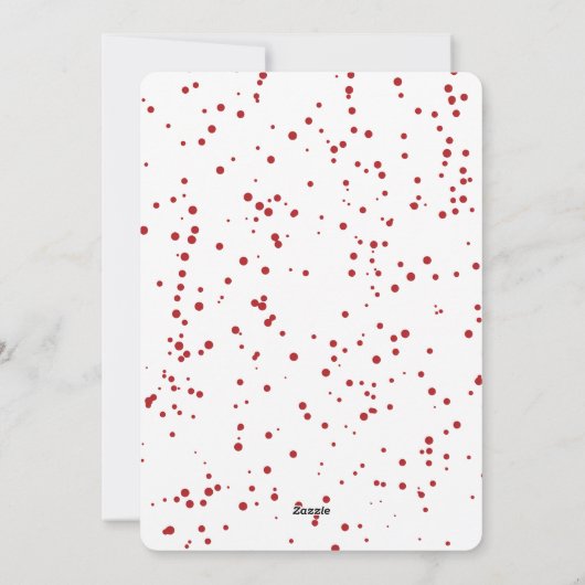 宗教信じエレガントのクリスマスの写真の枠 シーズンカード (裏面)