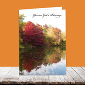 宗教信者の父の日のカード カード