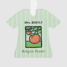 宗教先生ありがとう、アップル オーナメント