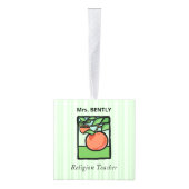 宗教先生ありがとう、アップル キューブオーナメント (右)