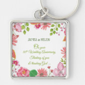 宗教創立80周年記念結婚の花 キーホルダー (正面)