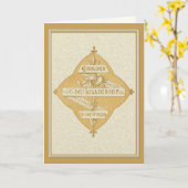 宗教勇気付けられる聖なる書物、 経典祈りの言葉 カード (黄色い花)