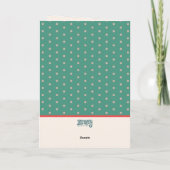 宗教十字架フローラハッピーイースター彼は上昇 カード (裏面)