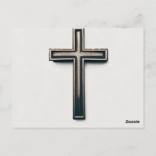 宗教十字架 ポストカード (裏面)