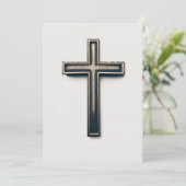 宗教十字架 招待状 (スタンド正面)