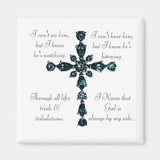 宗教十字磁石 マグネット (正面)