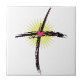 宗教十字 タイル (正面)