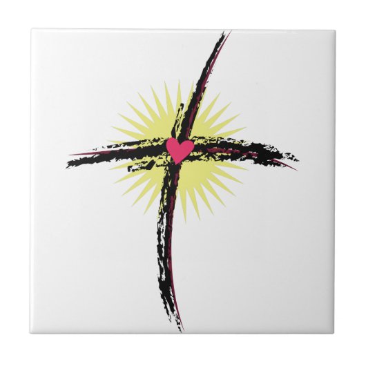 宗教十字 タイル (正面)