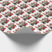 宗教卒業ヴァージンマリーレッドローズ ラッピングペーパー (角)