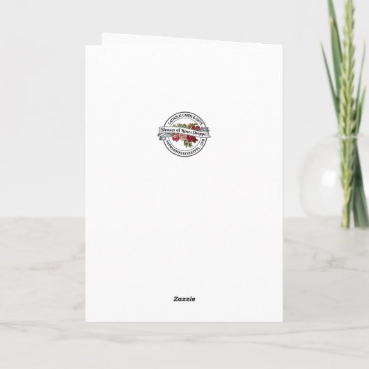 宗教友好祈りの言葉ヴァージンメアリーヴィンテージ カード (裏面)