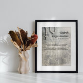 宗教団体や組織ヴィンテージ時計頭文字 レターヘッド