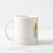 宗教天使パーソナライズされた コーヒーマグカップ (左)