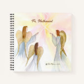 宗教天使パーソナライズされた ノートブック (正面)