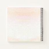 宗教天使パーソナライズされた ノートブック (裏面)