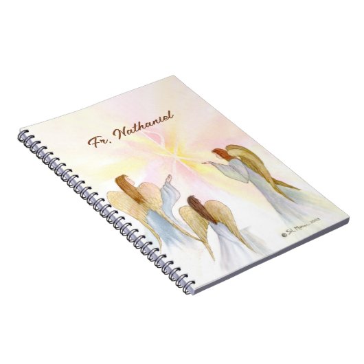 宗教天使パーソナライズされた ノートブック (右側)