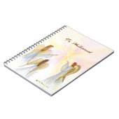 宗教天使パーソナライズされた ノートブック (左側)