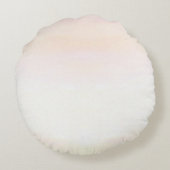 宗教天使パーソナライズされた ラウンドクッション (裏面)